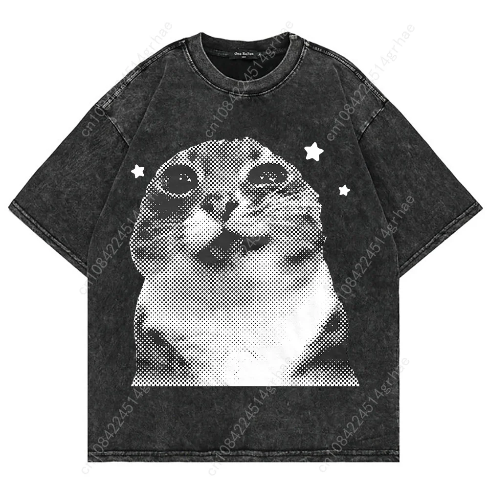 T-shirt 100% Coton Vintage Lav - Men'S Fashion V Neck T Shirts avis et prix