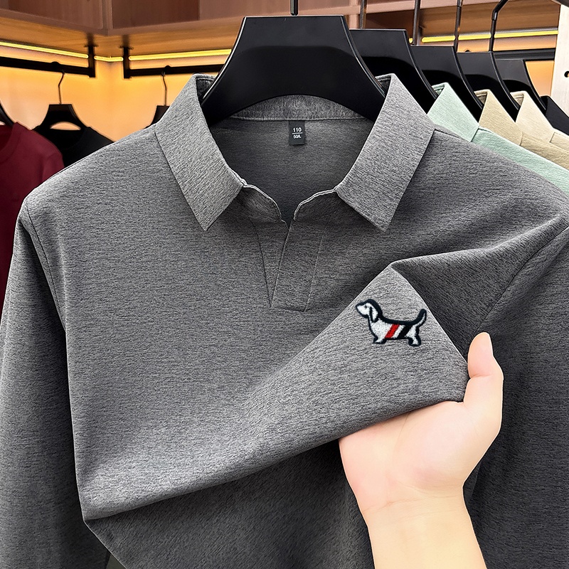 Nouveau polo brodé pour homme, - Men'S Fashion V Neck T Shirts avis et prix