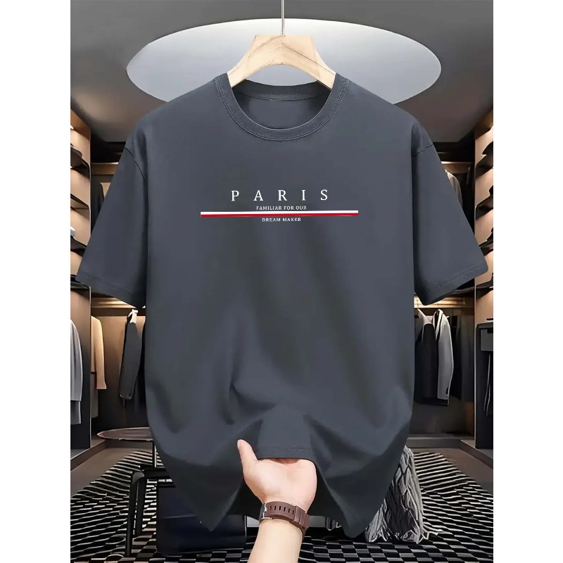 T-shirt décontracté d'été pour - Paris Men'S Fashion avis et prix