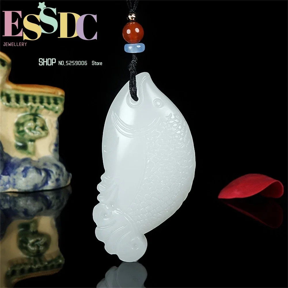 Pendentif Poisson Rouge en Jad - Men'S Fashion Over The Years avis et prix
