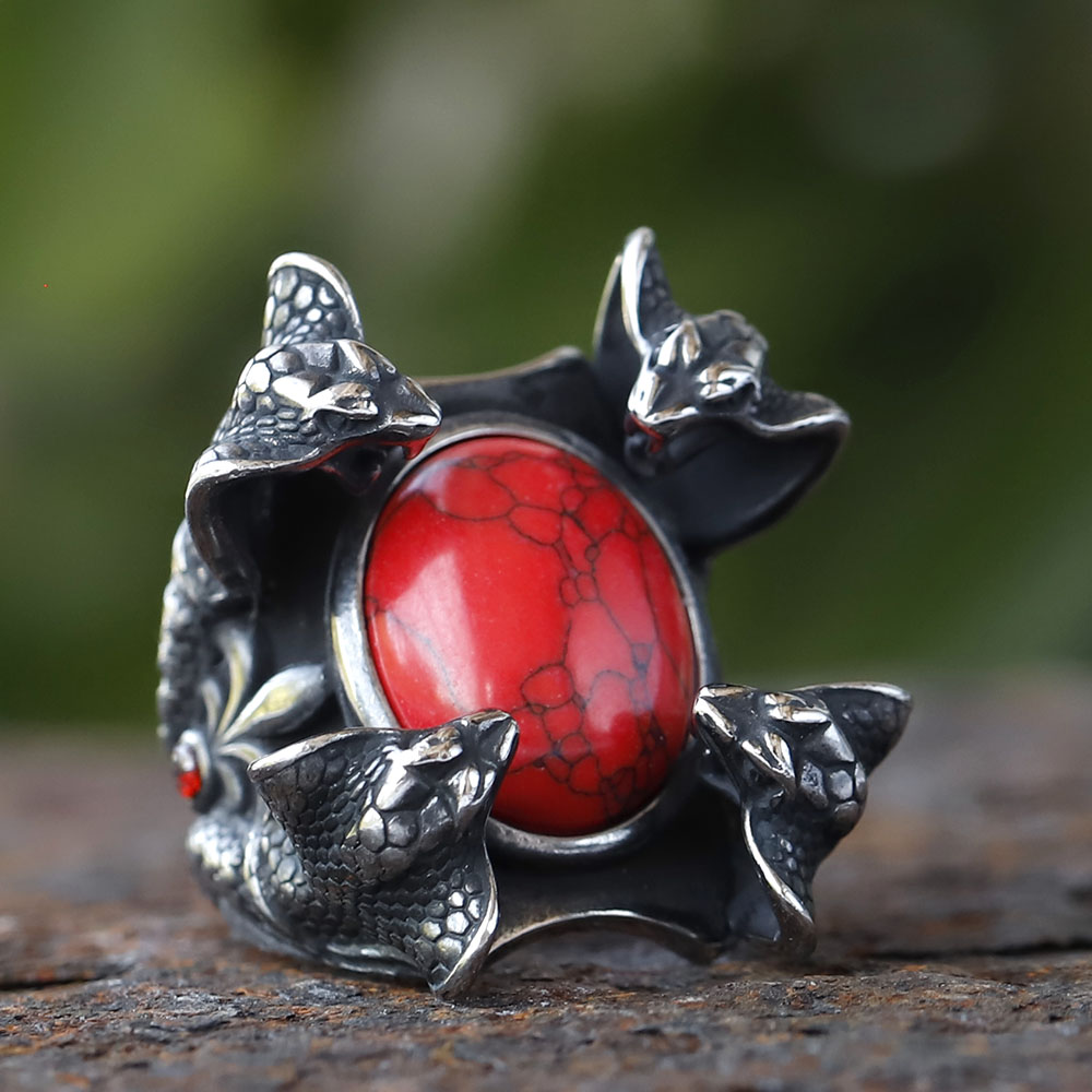 Bague punk créative en acier i - Men'S Fashion Guide avis et prix