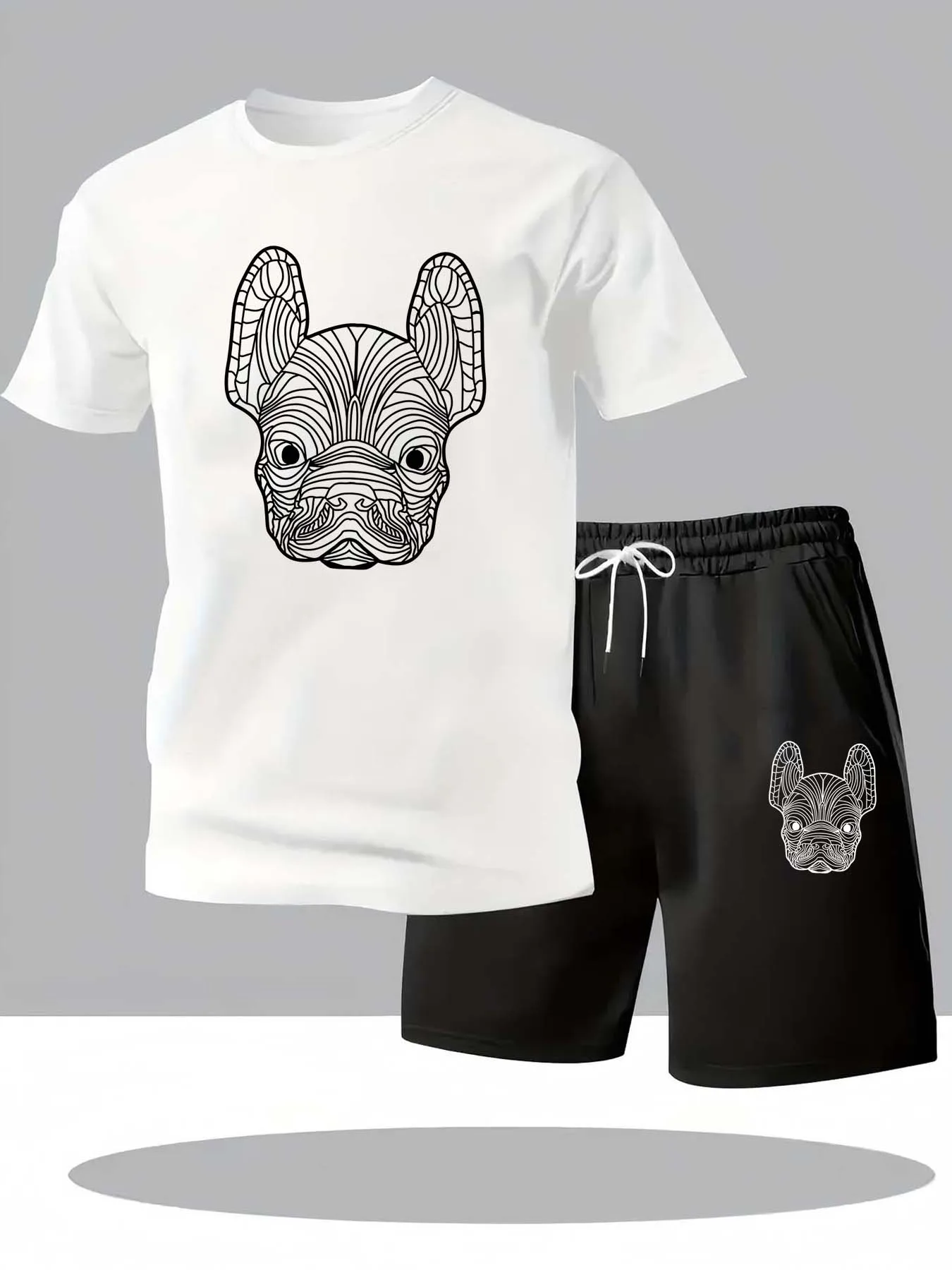 Ensemble t-shirt et short à ma - Queer Men'S Fashion avis et prix