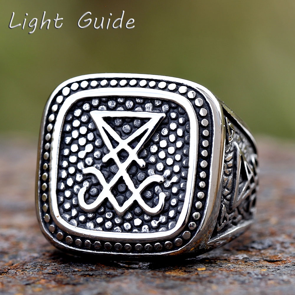 Bague Vintage Sigil Lucifer Ro - Men'S Fashion Guide avis et prix