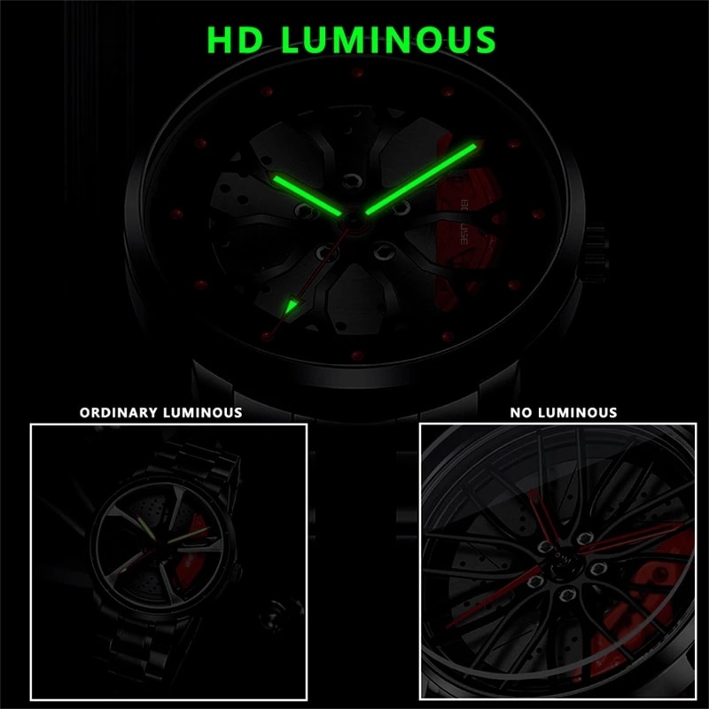 Montres de roue de voiture en  - Men'S Fashion Hub avis et prix