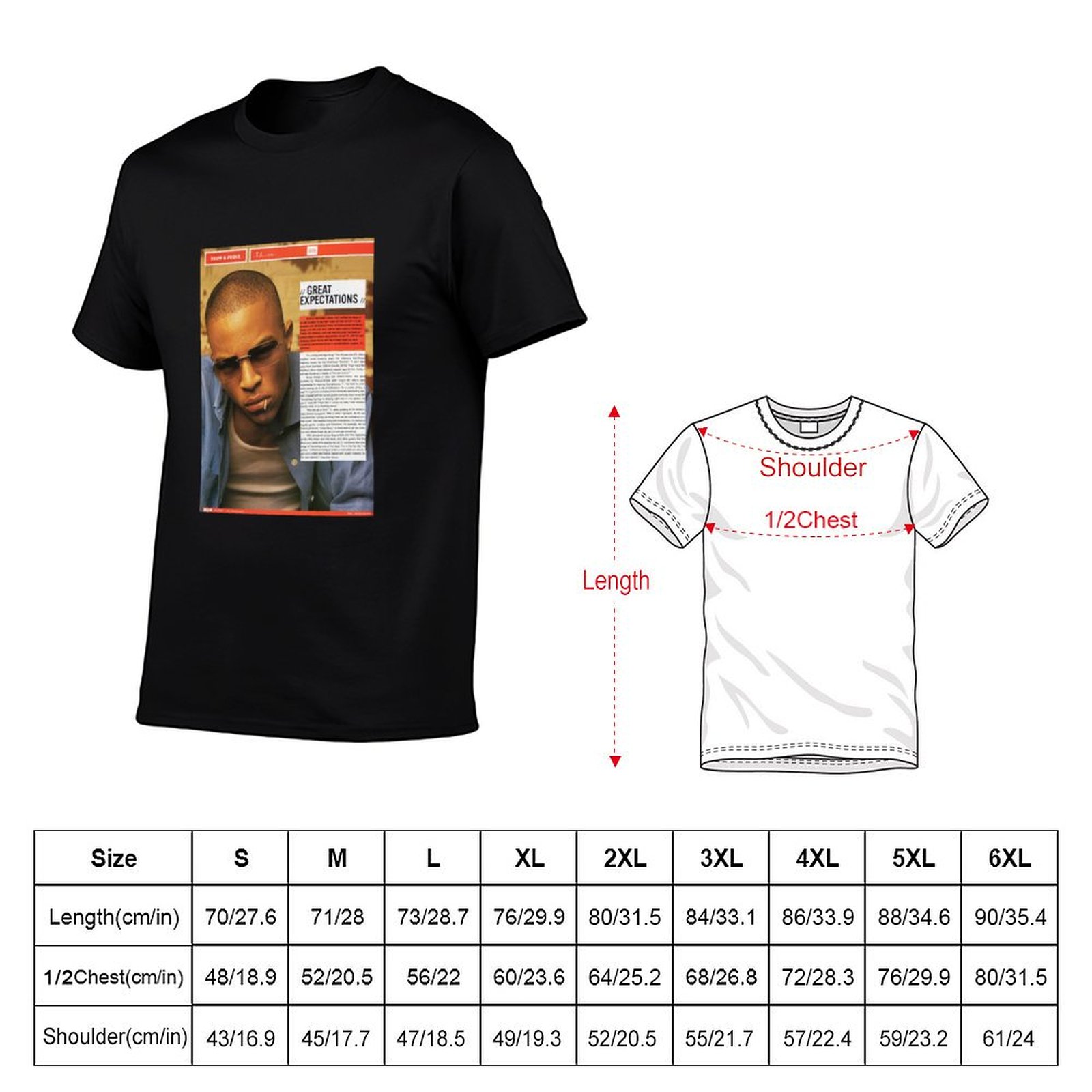 T.I. T-shirt XXL Magazine Show - Mens Fashion Magazines avis et prix