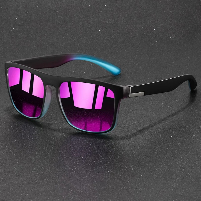 Lunettes de soleil carrées vin - Men'S Fashion Old Money avis et prix