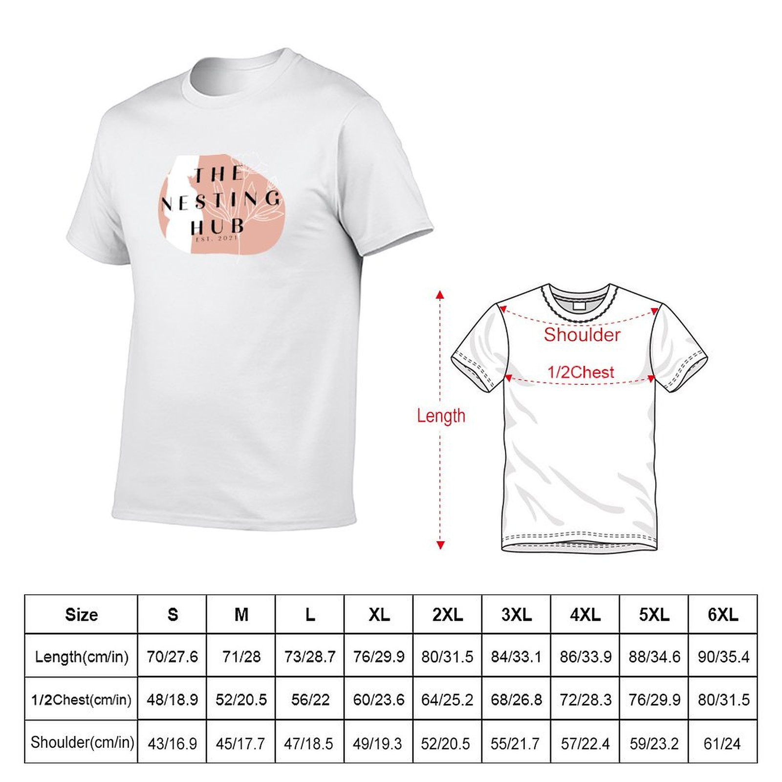 T-shirt The Nesting Hub, style - Men'S Fashion Hub avis et prix