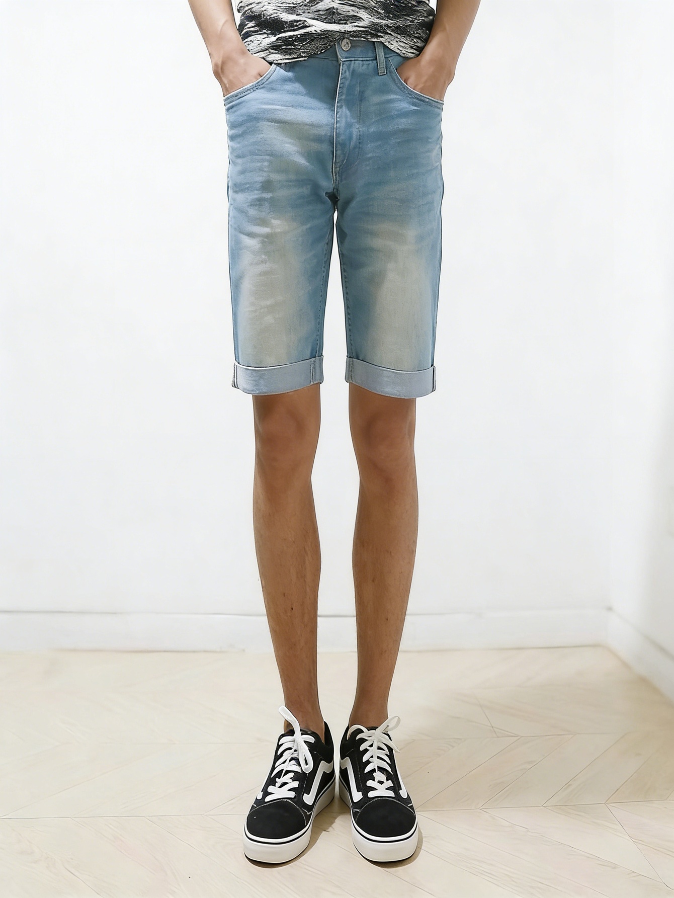 Shorts en jean bleu pour homme - Jeans Pants Fashion Men avis et prix