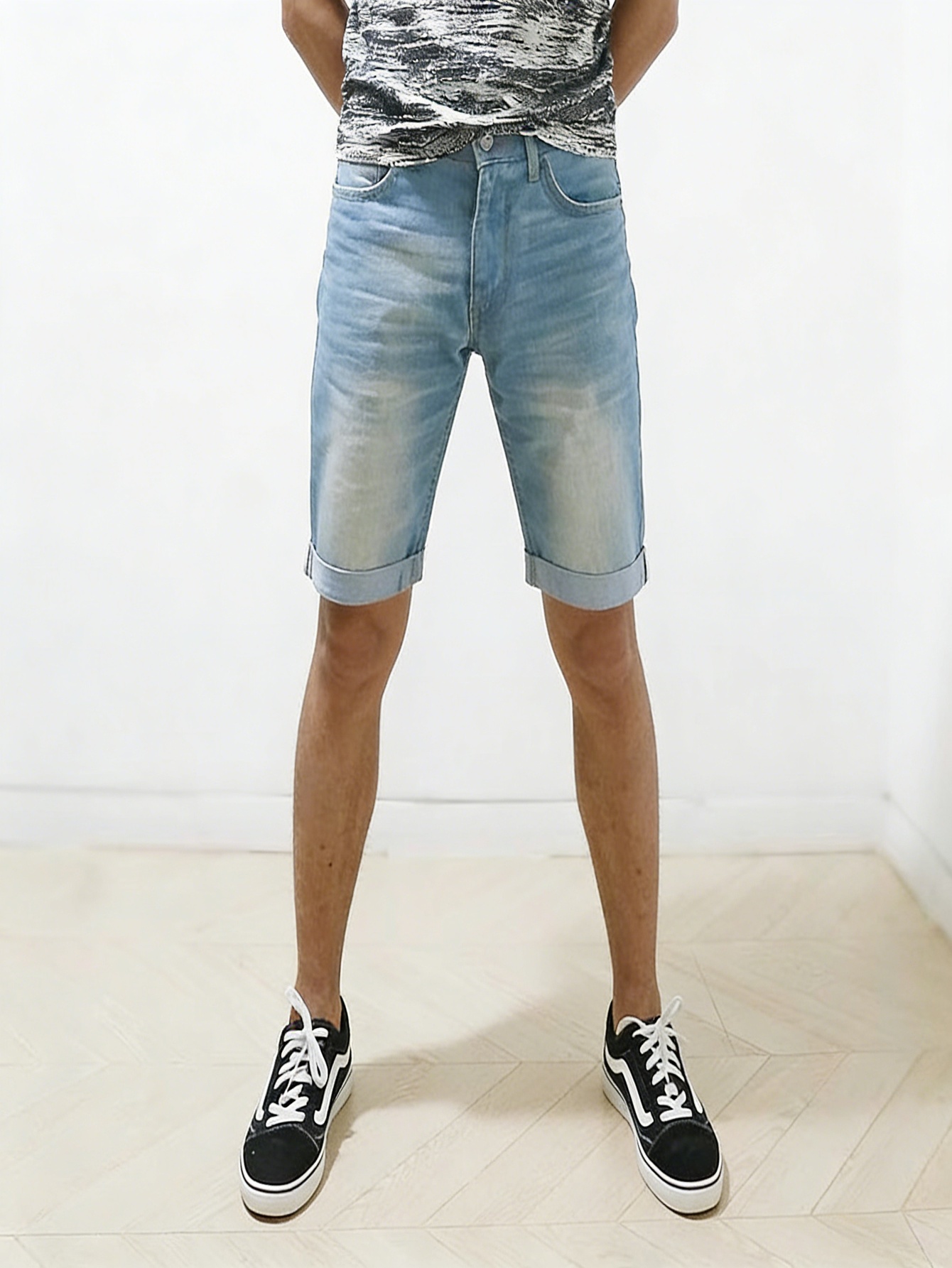 Shorts en jean bleu pour homme - Jeans Pants Fashion Men avis et prix