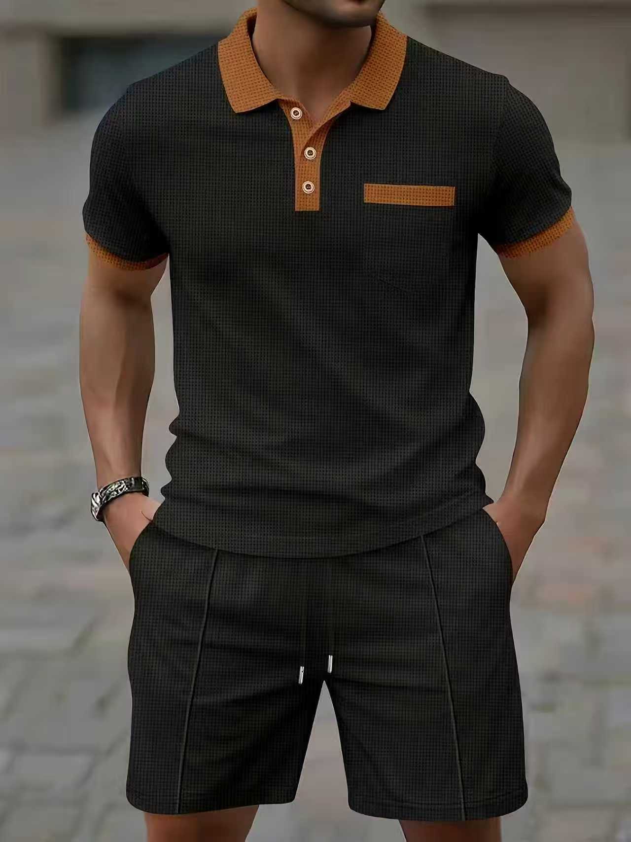 Ensemble polo et short pour ho - Men'S Fashion V Neck T Shirts avis et prix